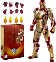 Irοnman Movie Series - Collectible Irοnman Action Figure Metal Painting 20 Joints Movable Model Toys