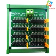 Dnr1A07 0.1R - 9999999R Seven Decade Programmable Resistor Range Board