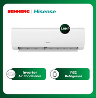 Hisense Premium(1.0HP/1.5HP/2.0HP/2.5HP) R32 Inverter Air Conditioner (X5TUA)