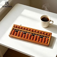 [SONONIA] Wooden Abacus, Abacus 5 Beads Abacus, Counting Calculator Math Learning Counting