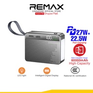 [Remax Energy] FP-5 Protector Series LED Light PD27 Fast Charging Power Bank 60000mAh