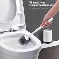 ECOCO Wall Mount Toilet Bowl Brush Cleaner Cleaning Brush Kit