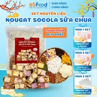 Ingredient Set for Making Nougat Candy Chocolate Yogurt finished product 60-70c from 6SFOOD