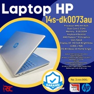 SECOND laptop hp 14s-dk0073au AMD A4-9125/RAM 8GB/SSD 256