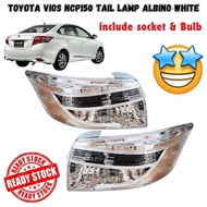 TOYOTA VIOS 2008 - 2013 & VIOS NCP150 2014 - 2018 Tail Lamp ALBINO CLEAR LAMPU BELAKANG TAIL LIGHT N