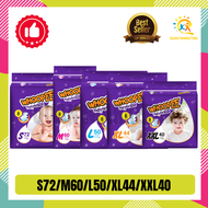 Whoopee Tape Diaper (1 Pack) - S72/M60/L50/XL44/XXL40