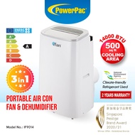 iFan 3IN1 Portable Aircon 14000 BTU / Portable Air Conditioner / Fan / Dehumidifier Cools up to 500 sq. ft. (IF9014)