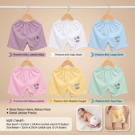 KATUN 3 pcs One Baby Cotton Baby Shorts NB 0-6 Months Newborn Baby Pants for Boys and Girls SNI