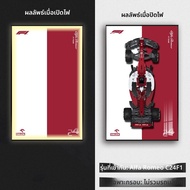 กรอบภาพรถยนต์โมเดล 42171 Mercedes AMG McLaren Romeo F1 Display Toy รุ่นที่เข้ากันได้กับ Lego งานฝีมื
