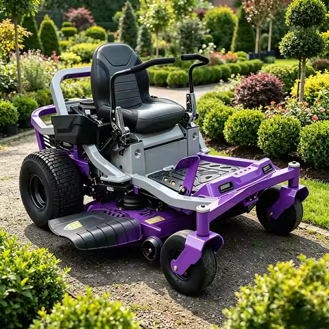 Powerful 72 Inch Zero Turn Lawn Mower with 27HP Engine for Golf Course Maintenance Zero Turn Lawn Mo
