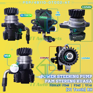 21-Teeth RH Pam Stereng Kuasa | Power Steering Pump Nissan YU41 FD46 FD42 [PSP/49110-0T002-AT]