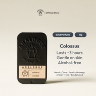 Analogue Apotik Solid Cologne Colossus | Pocket Perfume | Solid Perfume | Perfume Balm | Citrus Wood
