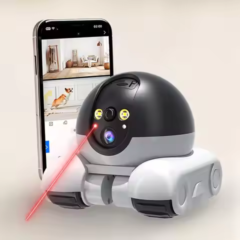 Pet Surveillance Camera | 360° Robot Camera,Baby Pet Camera, Bidirectional Dialogue,Motion Detection