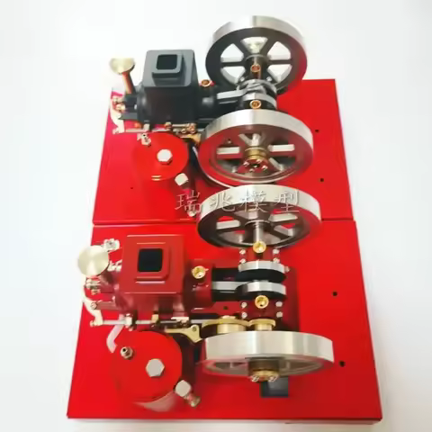 -for 4-stroke gasoline engine model mini micro DIY desktop gasoline engine antique tractor engine