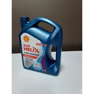 SHELL HELIX HIGH MILEAGE 15W-50 4L