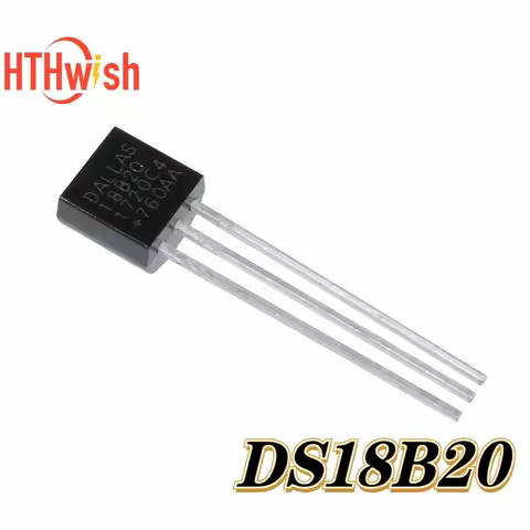 5/10PCS DS18B20 Temperature Sensor Chip 18B20 TO-92 Programmable Digital Thermometer Sensor For Ardu