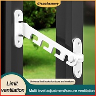 DIACHAMY Window Blocking Lock, Windproof Adjustable Window Limiter Blocker, Creative Fixator Securit