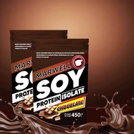 2 ซอง มาเวล ซอย โปรตีน ซอยโปรตีน ไอโซเลท ช็อคโกแลต marwell soy protein isolate chocolate ขนาด 450 กร