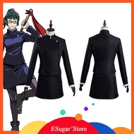 Cosplay Uniform Law Jujutsu Kaisen Anime Jujutsu Cosplay Kaisen Maki Zenin Cosplay Costume Uniform S