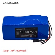 💝10S4P 36V 10AH Battery Pack Lithium Boat Electric Bicycle Golf Cart Scooter Tractor 36V Rechargeable Battery Charger Li