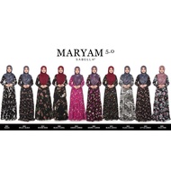 (PLUS SIZE 4XL/5XL) JUBAH TANPA GOSOK SABELLA MARYAM 5.0