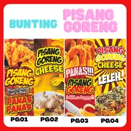 Streamer Pisang Goreng Cheese