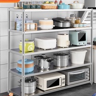 4Tier Stainless Steel Rack Kitchen Storage Rack Shelf  Microwave Oven rack