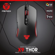 FANTECH THOR X9 MACRO RGB GAMING MOUSE On-the-fly Adjustable DPI 200-4,800 DPI