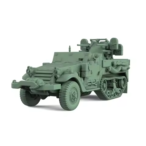 SS144552 1/144 Military Model Kit US M16 Multiple Gun Motor Carriage