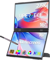 UPERFECT 2.5K QHD Delta Pro Touch - 16 Inch Dual Monitor with Touch Portable Monitor 2560*1600 Mob