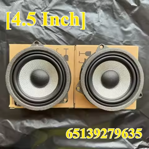 4.5 Inch 1/2 Pcs Midrange Speaker For BMW F10 F11 F30 F32 F34 F01 F02 E90 E60 3 5 7 Series BW Audio 