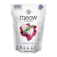 Meow Freeze Dried Raw Cat Food - Lamb And Hoki (280G)