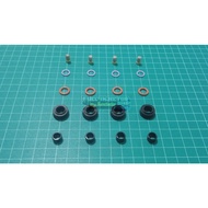 MAZDA DENSO Injector Repair Kit 2 3 TOYOTA 4A 5S 7a Stainless Steel Filter Oil E85 E20 91 95 1 Set 2