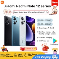 【Hot sale/1 Year Warranty】100% Xiaomi Redmi Note 12 Turbo 5G Smartphone Snapdragon 7+ Gen 2 5000mAh 6.67‘’ OLED /Redmi Note 12T Pro Dimensity 8200-Ultra 6.6‘’5080 MAh 67W Flash Charge/Xiaomi Dual SIM 5G Phone