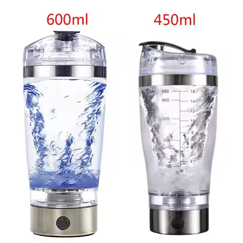 USB Rechargeable Electric Mixing Cup Portable Protein Powder Shaker Bottle Mixer Shaker Bottle Prote