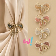 W Accessories Bros Brooch Pin Hijab Jilbab Imitasi Berlian Pita 77101500