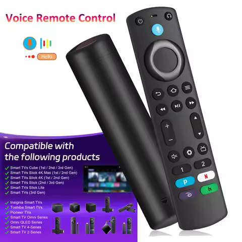 Replacement Voice Remote Control Compatible with Fire TV Stick TV Cube Fire TV Stick Lite Replacemen