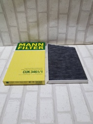 กรองแอร์ ชาโคล  Benz C-Class  W203 ( 2000 - 2007 )  ทุกรุ่น    Cabin Air filter Mann CUK3461/1 / CUK