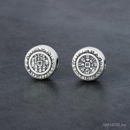 Back Cloud Side Hanging Accessories Hold Wenwan Bodhi Pure Silver Bracelet Long String Bagua Braided