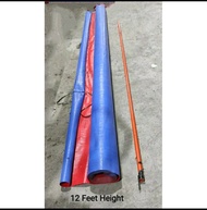 Sackolin Trapal Lona Blue Orange 12 Ft. per meter