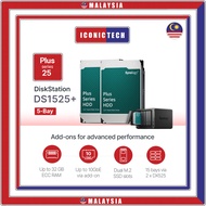 Synology Diskstation DS1525+ DS1522+ & DS923+ Default 4GB 8GB 16GB 32GB NAS Without Hard Disk 0TB
