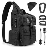 G4Free Tactical EDC Sling Bag Backpack with Pistol Holster Military Shoulder Backpack for Concealed 