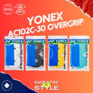 [100% ORI] YONEX Badminton AC102C-30 Grip 30 in a pack