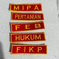 FAKULTAS NAME PLATE UNHAS ALMET NAME PLATE/ ALMA MATER NAME PLATE/