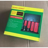 Hongdong 18650 Four Slot Charger 18650 Dual Slot 4 Slot Charger 8 Slot Lithium Battery Charger