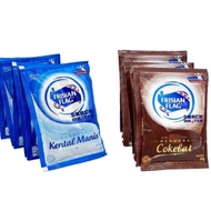 Susu Bendera Kental / Pekat Manis 6 Sachet ( White & Coklat )