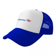 Bank of America Logo Ready Stock Adult Mesh Hat Men Hat Women Hat Baseball Cap Tall Cap Net Cap Outi