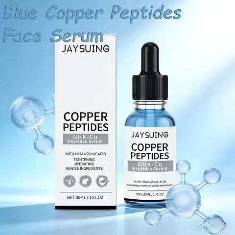 Copper Peptides Hydration Facial Essence Smoothing Face Essence Elasticity Boost Serum Skin Repairin