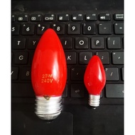 CHILI BULB RED E12/E27 CANDLE BULB