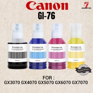 (PREMIUM) (Dye Ink) Canon GI-76 GI76 GI 76 Compatible Ink Refill for Canon PIXMA GX6070 GX7070